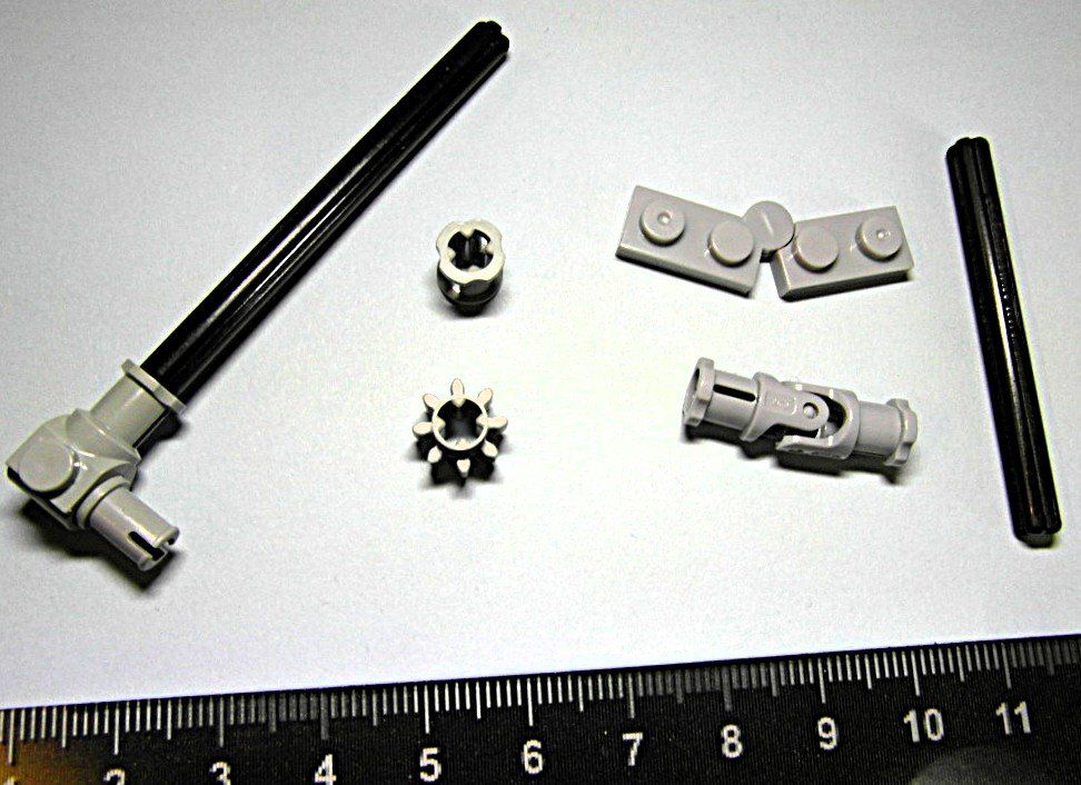Lego Giocattoli: Lego Technic Teile mit verstellbarem Scharnierstein etc. – Nuovo (secondo la descrizione) da Lengnau BE venduto da Lanthemann 1