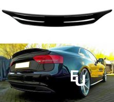 Heckspoiler / Lippe Schwarz für Audi A5 Coupe (2007-2016)