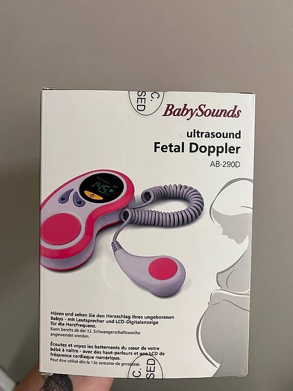 Babysounds Misurare: Fetal Doppler ohne Gel – Nuovo (secondo la descrizione) da Kiesen venduto da lau_bn2r