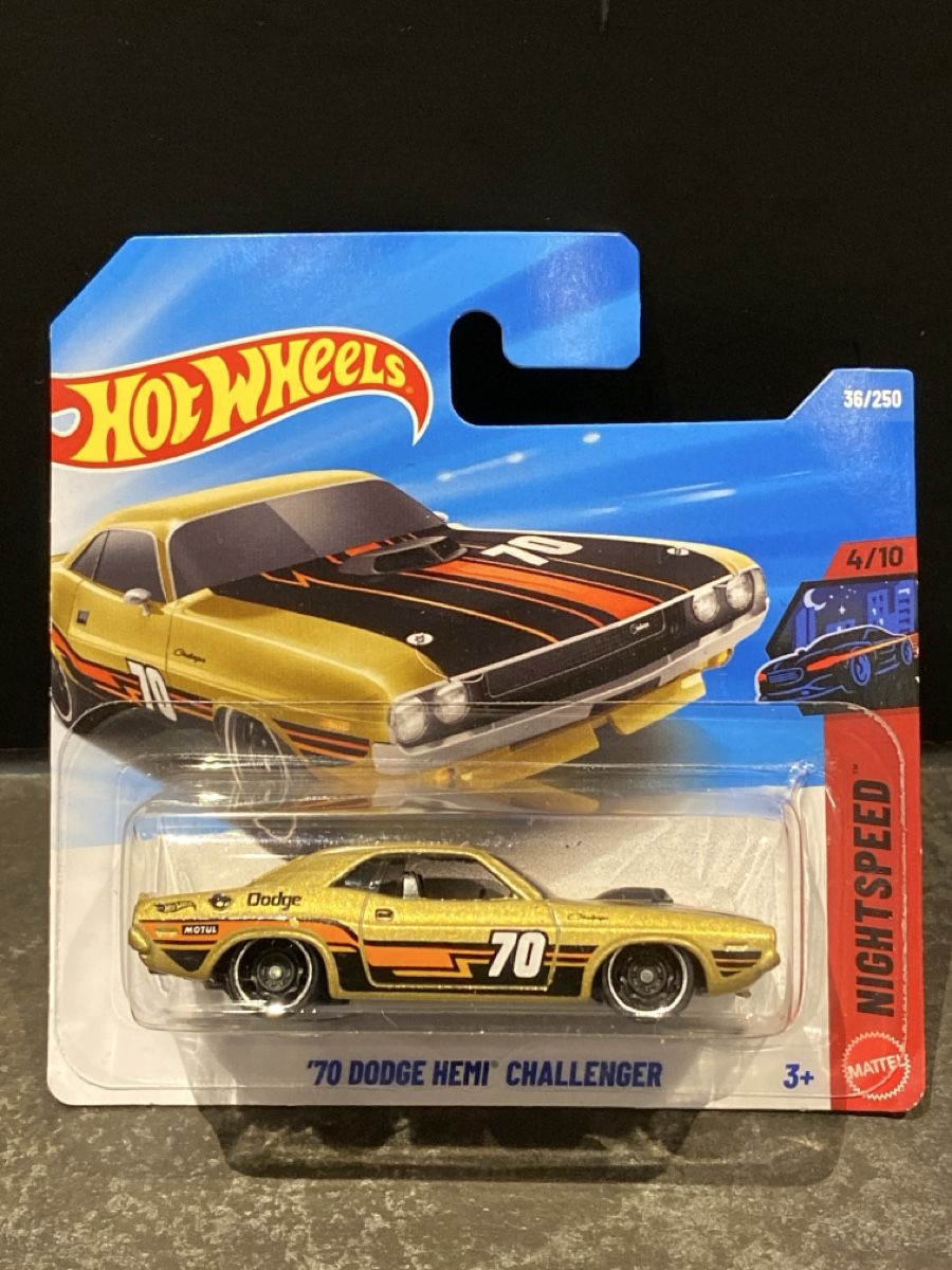 Hot Wheels Modellautos: Hot Wheels '70 Dodge Hemi Challenger – Neu und originalverpackt aus Berg TG von dadukeschlufi