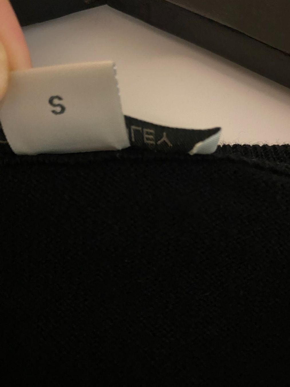 Pullover & Sweatshirts: Pullover – Smedley, langarm, schwarz – Gebraucht aus Zürich von cyrils78 3