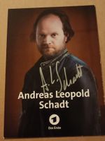 Andreas Leopold Schadt - handsignierte Tatort Autogrammkarte