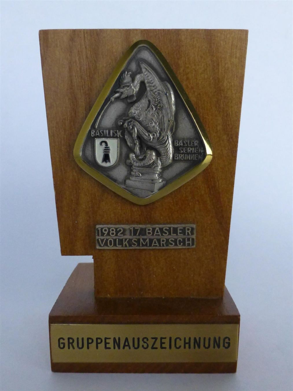 Medaillen: Medaille 17. Basler Volksmarsch 1982 – Gebraucht aus Basel von Falconis