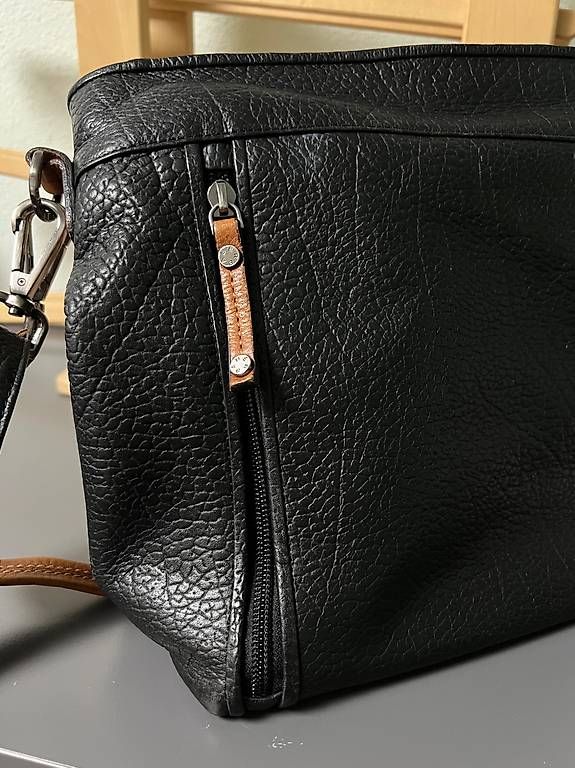 Borse da donna: Handtasche von Berba schwarz mit braun. – Usato da Kriens venduto da Famschmidlin 2