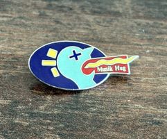 Musik Hug Anstecknadel Pin Selten Rarität Top Zustand!