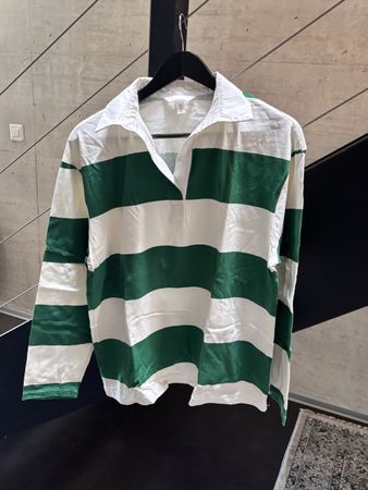 Herren Rugby Shirt gestreift Grösse M neu ss Zustand