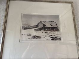 AEBY Teddy (1928-1992) Jolie lithographie