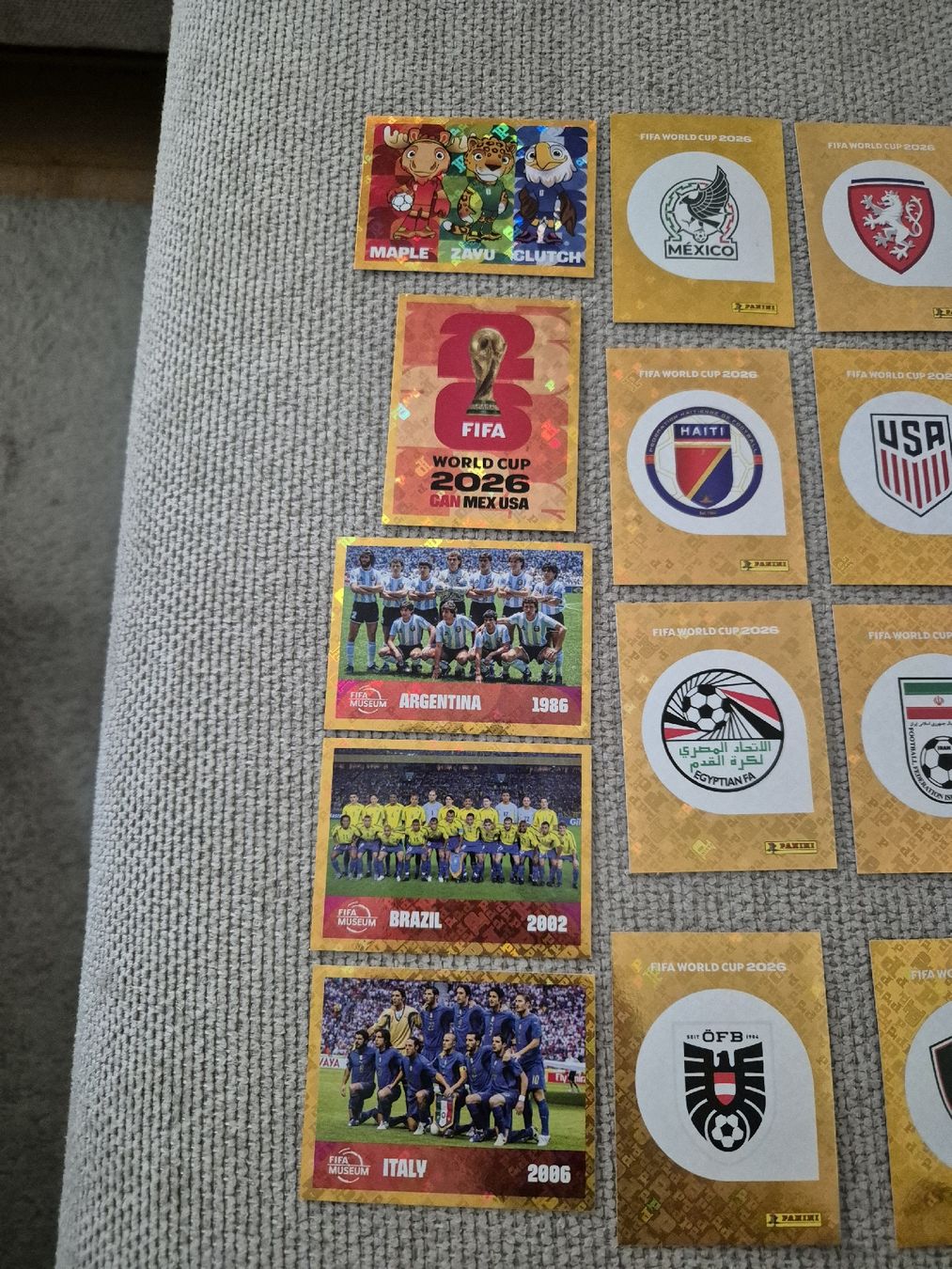 Panini Carte collezionabili: Panini WM 2026 spezielle Stickers – Nuovo (secondo la descrizione) da Zürich venduto da pet_j9xl