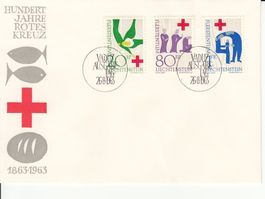 LBK 365 - 367  FDC