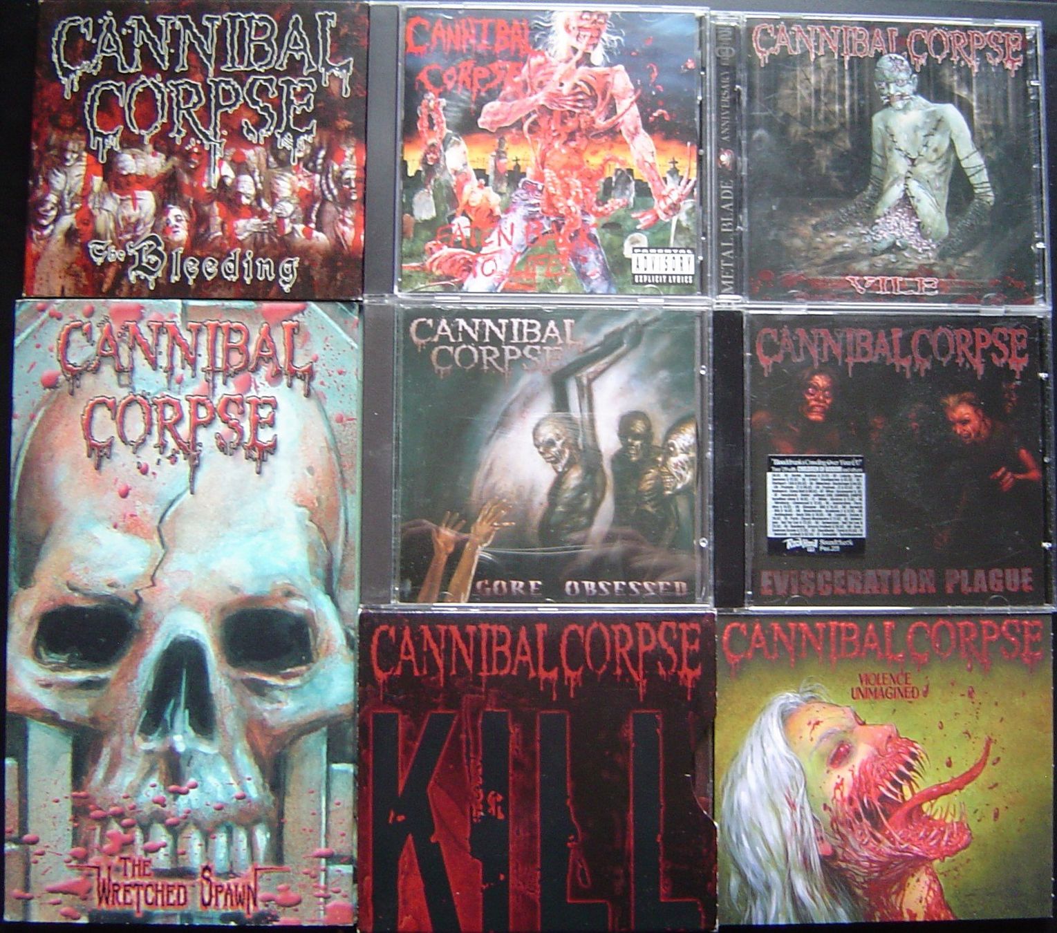 CDs: US-DEATH METAL CD`s – Gebraucht aus Wohlen AG von  3