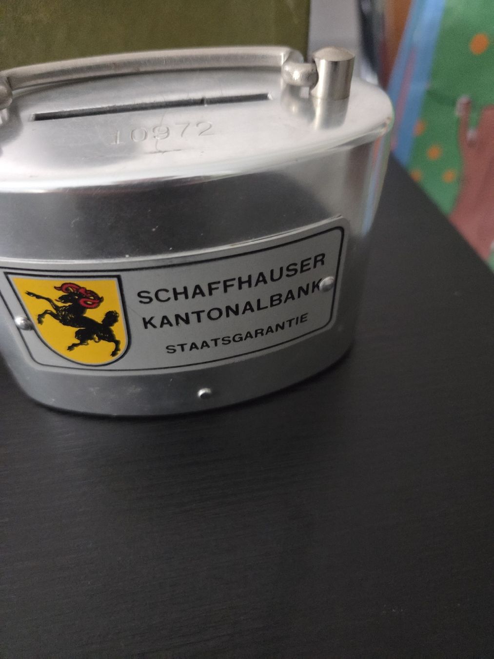 Salvadanai: Spardosen Schaffhauser Kantonalbank 2er Set – Usato da Dietikon venduto da Allegra34 6