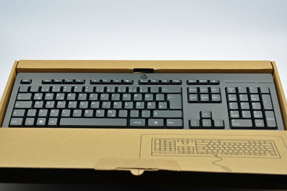 Clavier Filaire HP 125 TPA-L001K M27527-051 (AZERTY) | La Tech Factory