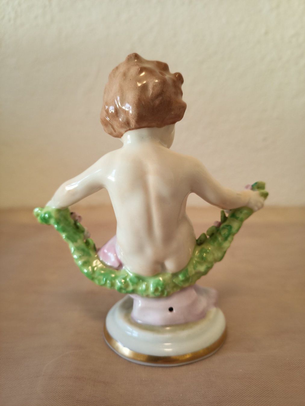Figuren: Porzellan Sitzendorf "Putto Blumen" – Gebraucht aus Schwerzenbach von oldthings79 3