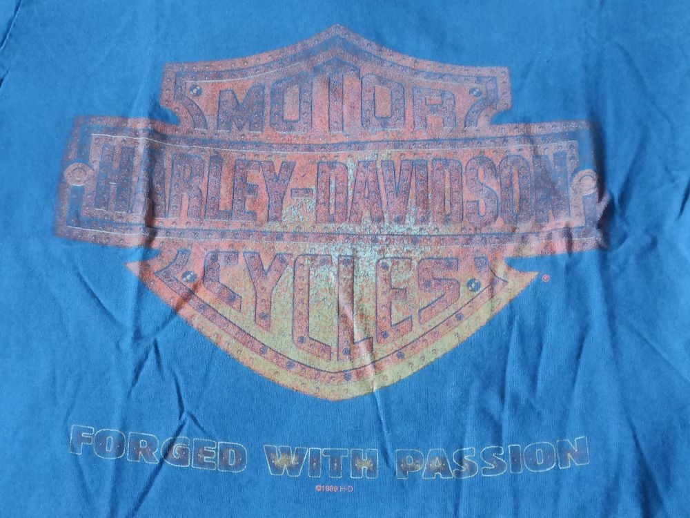 Harley-Davidson T-shirts: Très beau T-shirt Harley-Davidson vintage Numero Uno Italia – D'occasion à Vernayaz par pet_qh5r 3