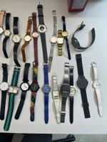 Uhren Lot mit 50 Quarzuhren
