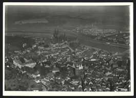 Fotografie Meissen /Elbe, Ortsansicht mi