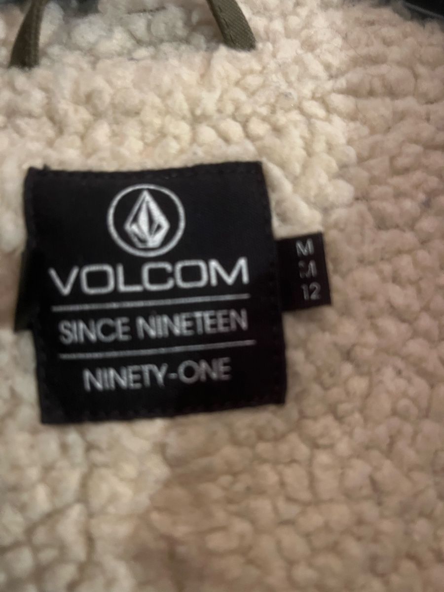 Volcom Giacche: Volcom M Winter Jacket, Olive, Sherpa Lined – Usato da Zürich venduto da ros_n8lm 1