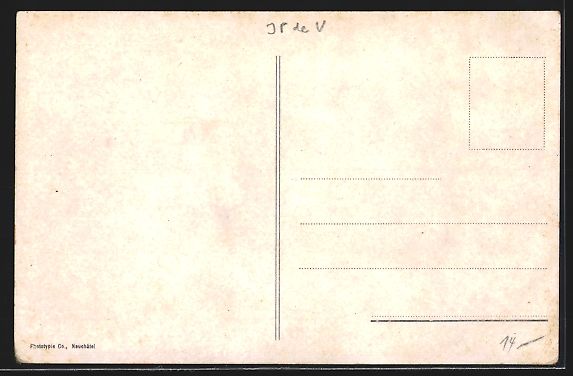 Cartoline postali: Les Brenets, Village et Lac des Brenets – Usato da Berlin venduto da bartko-reher 1