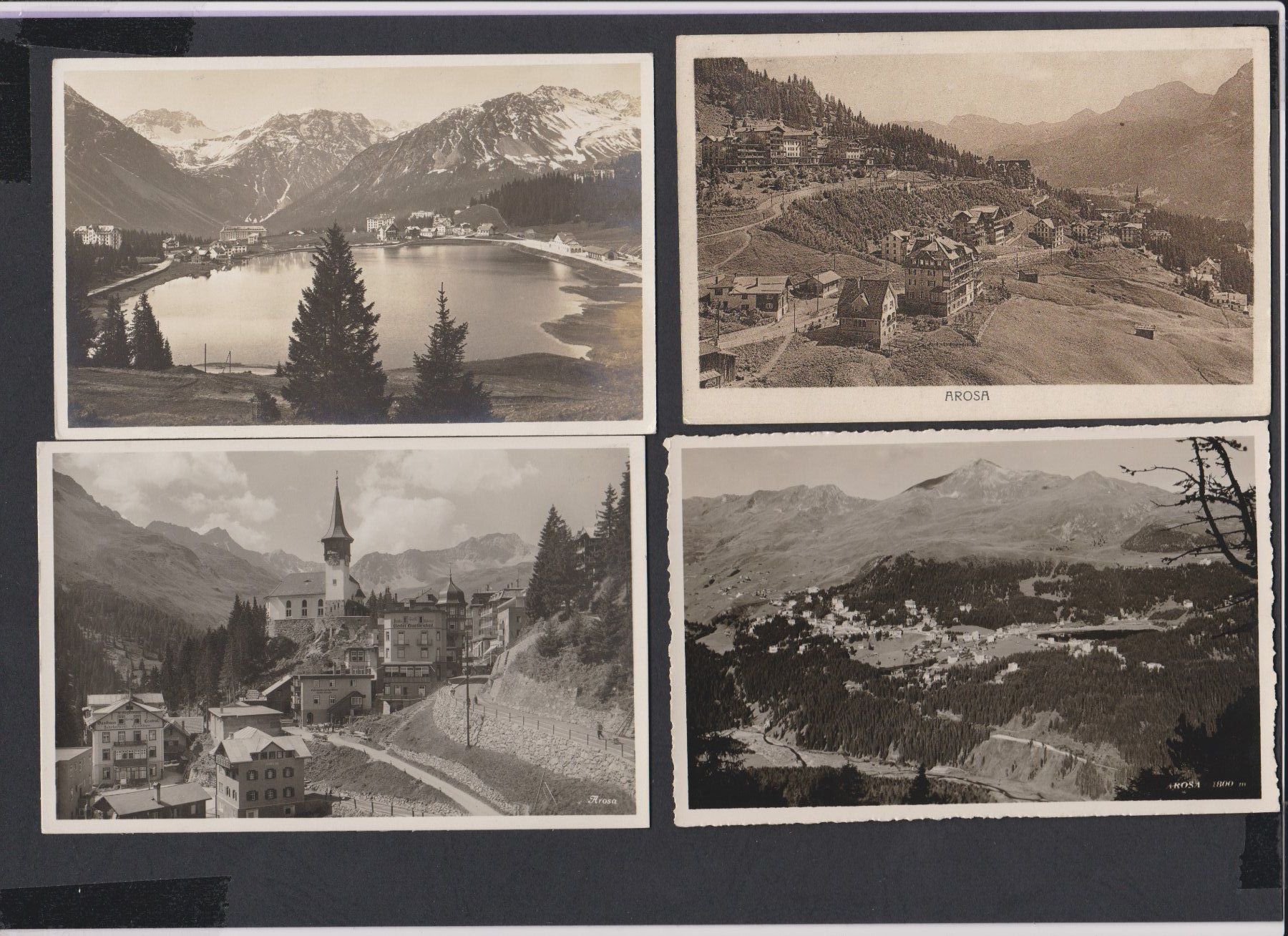 Cartoline postali: Arosa   -   17 alte Ansichtskarten – Usato da Vitznau venduto da Ropaku