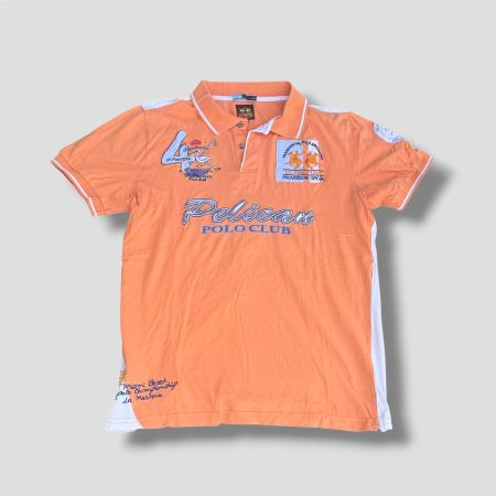 La Martina Pelican Polo Miami shirt vintgae (ralph lauren)