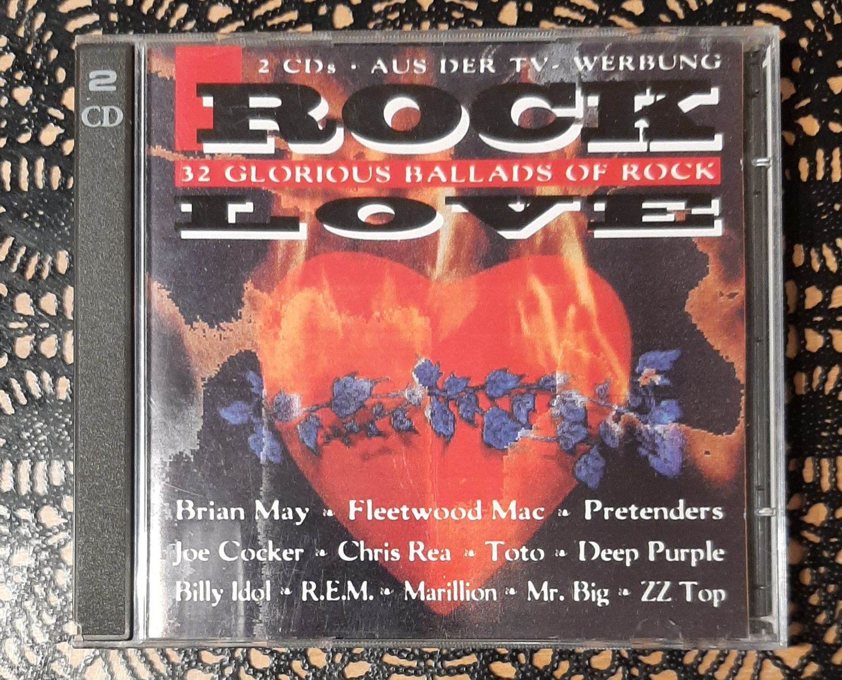 CDs: Rock Love - 32 Rock Songs, 2CD Rock Compilation Sampler 1993 – Gebraucht aus Schönenberg TG von breiti12