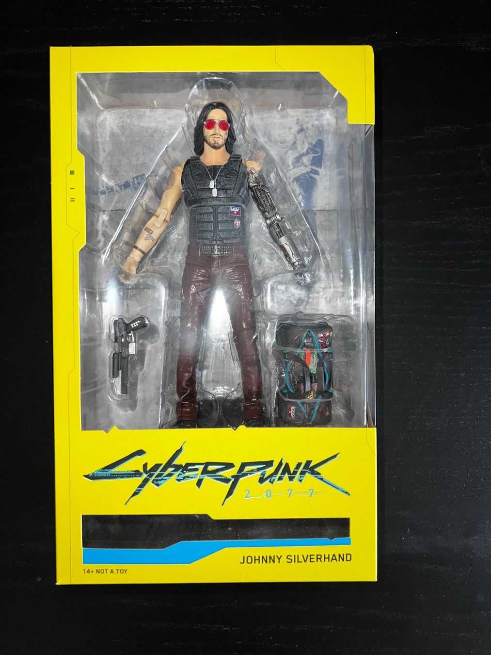 Statuette: Cyberpunk 2077, Actionfigur - Johnny Bomb – Nuovo e nell'imballaggio originale da St. gallen venduto da Weltaristokrat