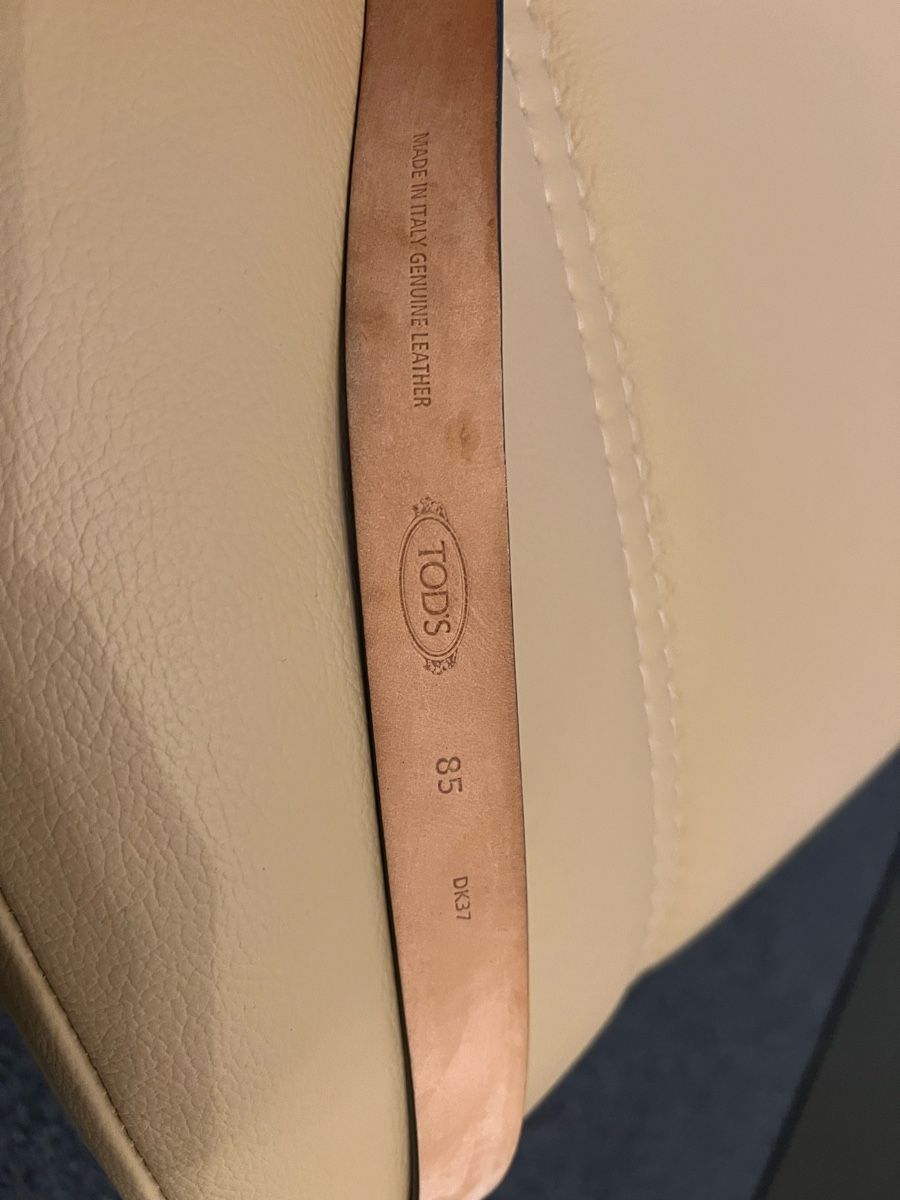 Tod'S Cinture: Tod's Belt - Designer Accessory, Size 85, Great Gift! – Usato da Baar venduto da kri_m7t2 1