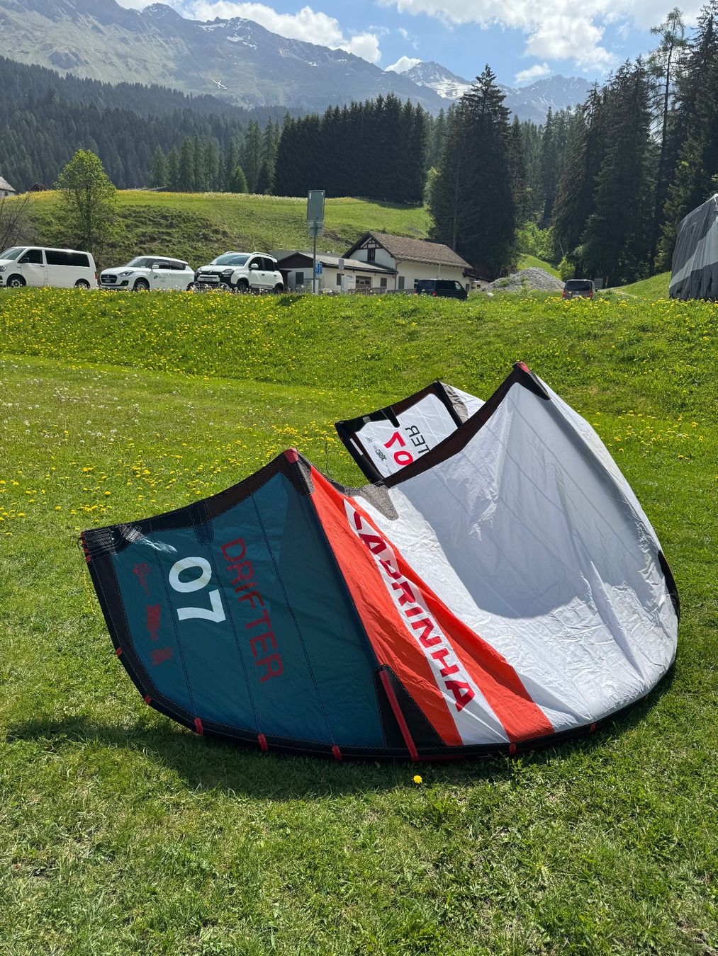 Aquilone: Cabrinha Drifter 2024 (wie neu!) – Usato da Churwalden venduto da fab_62gw