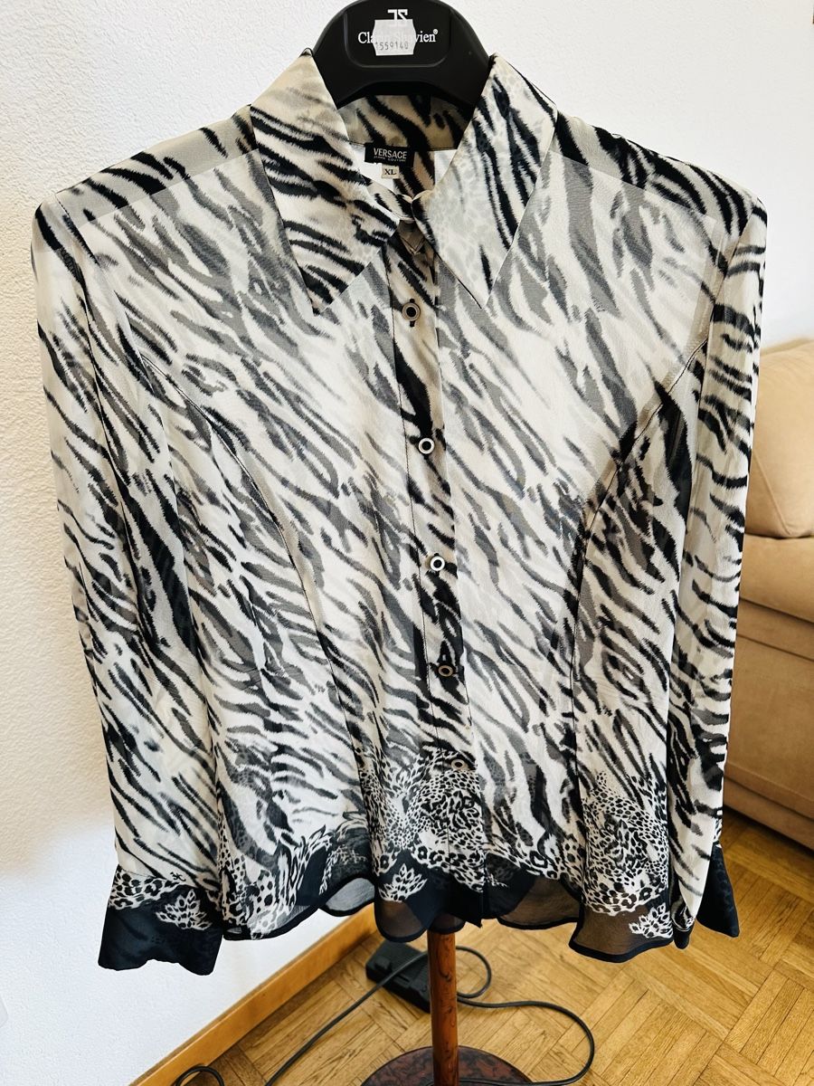 Versace Camicette: Versace camicia 100% Seta  – Usato da Cureglia venduto da myr_9v25