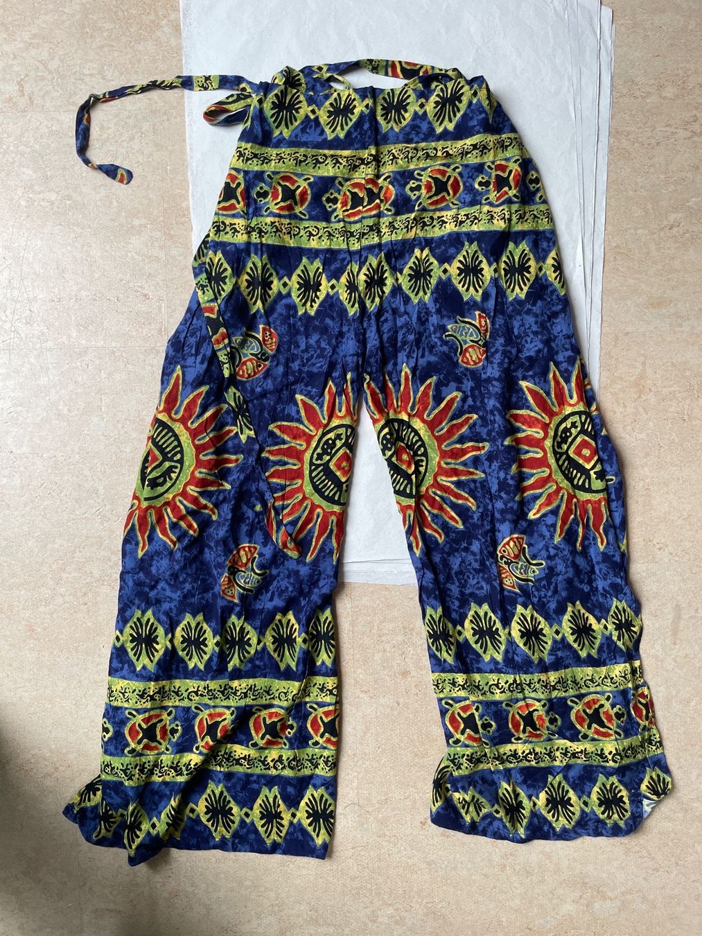 Pantaloni: Batik Wickelhose ca. Gr. S/M – Usato da Klingnau venduto da vollmond36 6