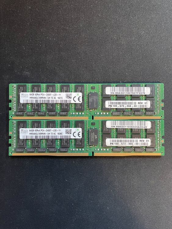 32 Go RAM DDR4 SK Hynix – 4 X 8 Go – PC4-2400T – HMA81GU6MFR8N-UH – Occasion