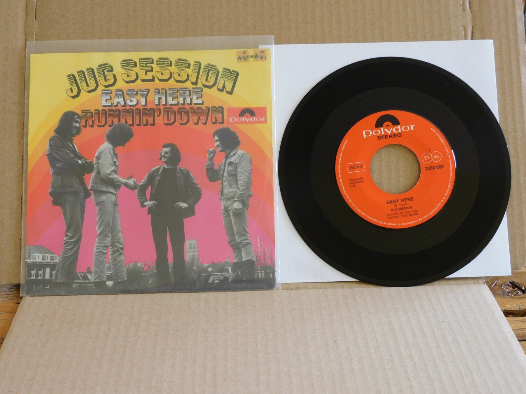 Dischi in vinile: Jug Session – Easy Here / Runnin' Down – Usato da Emmenbrücke venduto da lamorak