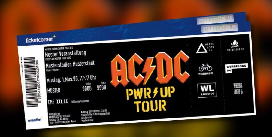 2 x Ticket AC DC / Zürich (Neu und originalverpackt) in Liebefeld für ...