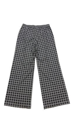 Brax leichte Sommerhose M grau weiss gemustert Hose