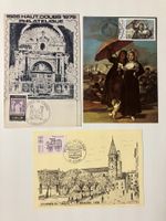 Frankreich 1946/2004, 8 vers. Maxim-Karten + 1 Sonderkarte