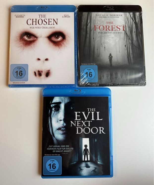 3 BluRay Horrorfilme Kaufen auf Ricardo