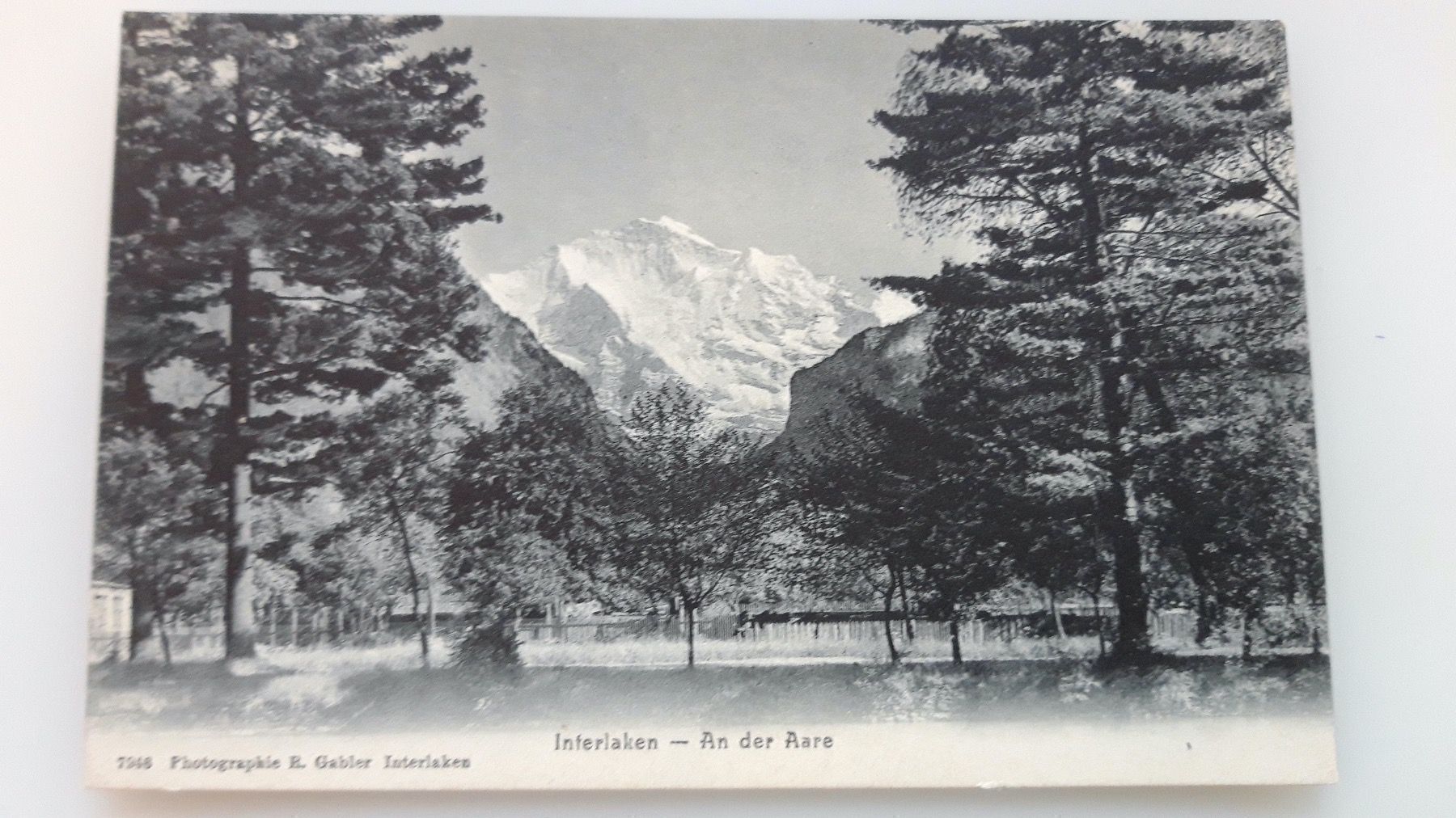 Cartoline postali: Interlaken an der Aare – Usato da Sargans venduto da nicsam1815