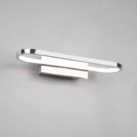 LED Wandleuchte, Chrom, IP44, 1700 Lumen