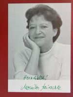 Monika Hirschle Autogramm signiert Fotopostkarte 10x15cm