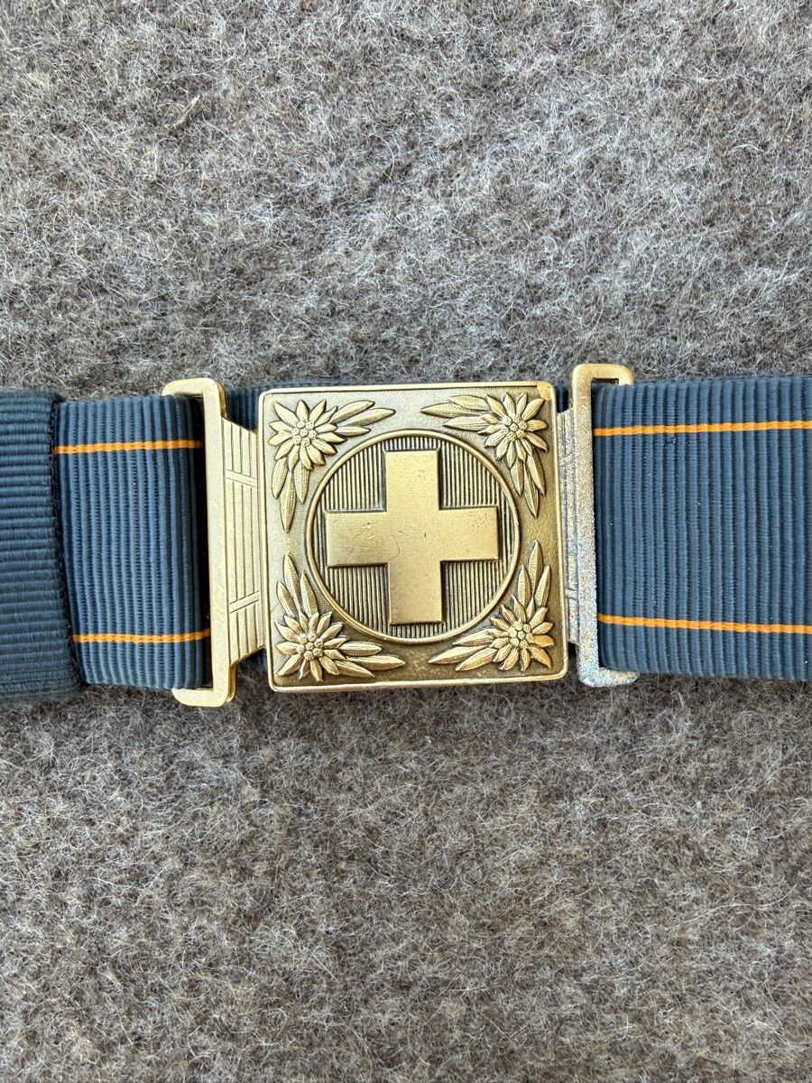 Schweizer Armee Uniformi: Ceinture officier – Usato da Fribourg venduto da Ardoffel 1