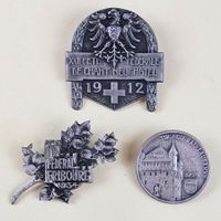 3x Westschweiz NE/FR/VD Sänger-/ Schützenfest 1912/1934/1954