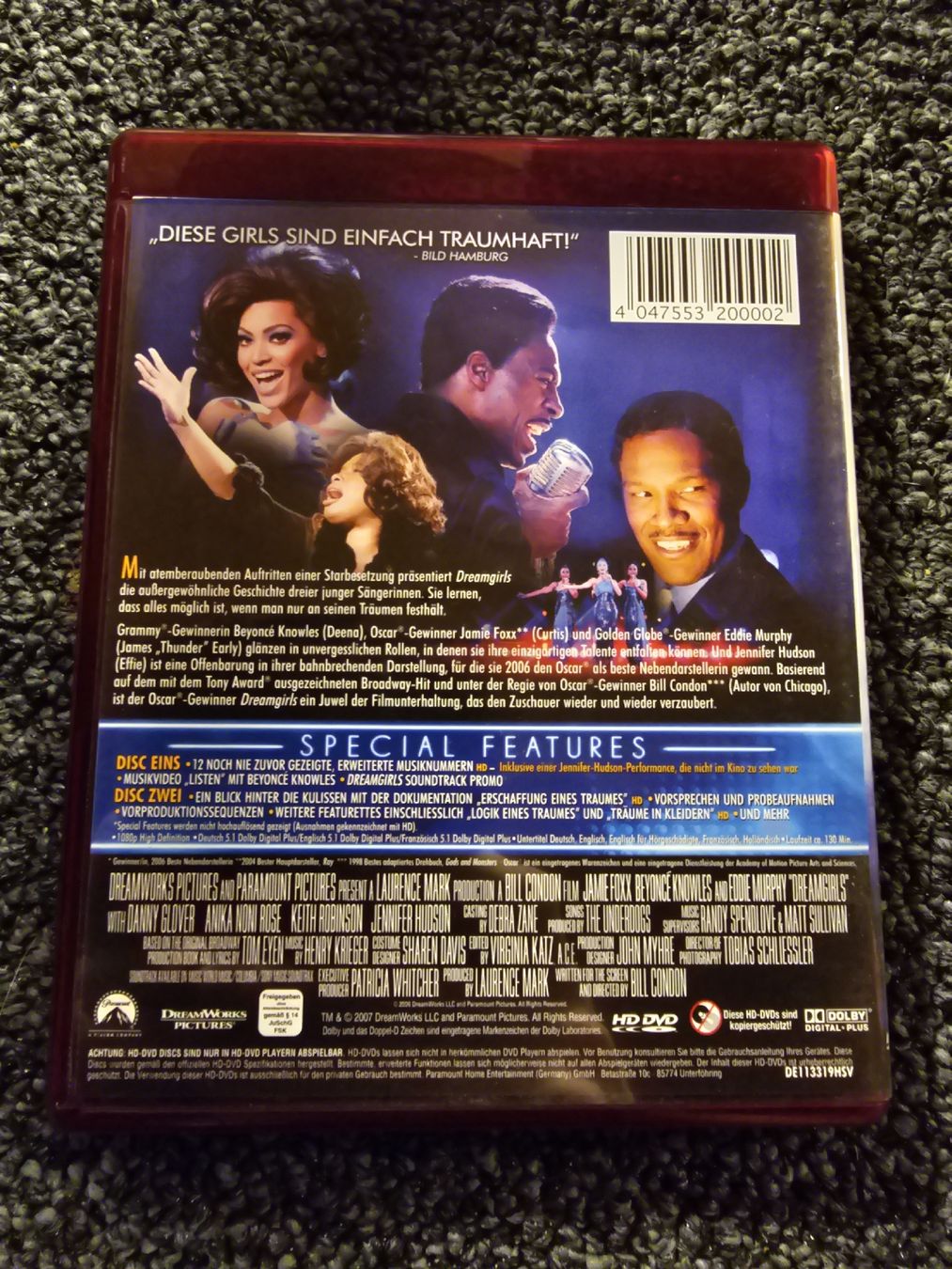 Tutti i DVDs: Dreamgirls Bluray  – Usato da Ruswil venduto da jan_bxl5 1
