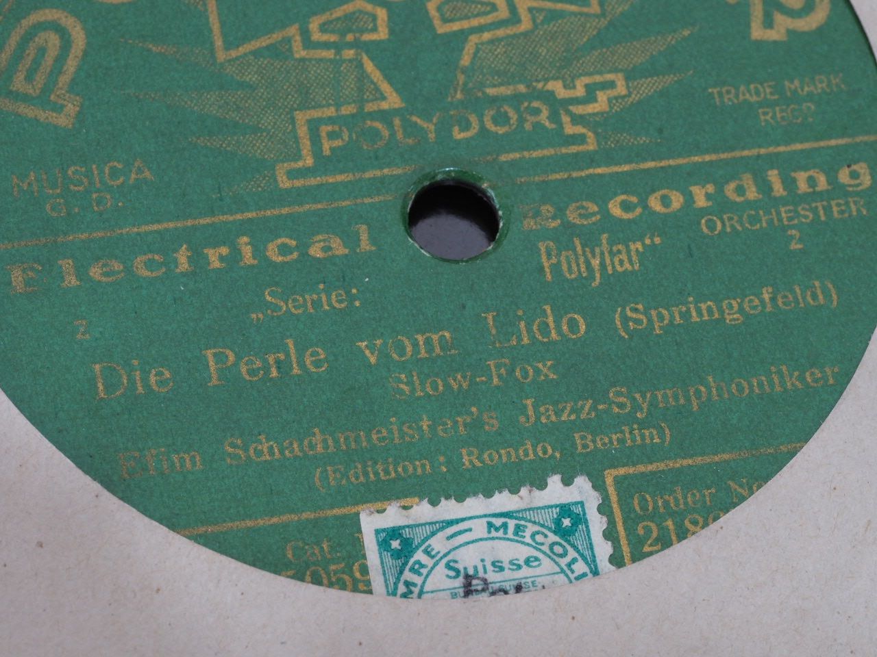 Vinyles: DISQUES 78 TOURS – D'occasion à Lausanne par Leag 4