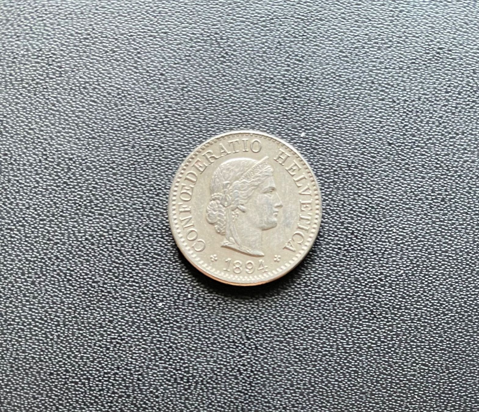 Tutti le monete: 5 Rappen 1894 – Usato da Meilen venduto da coins4sale