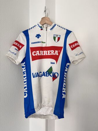 Carrera Vintage Cycling Jersey Grösse M 1986 Retro