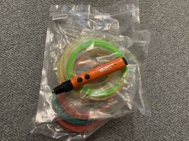 3D-Druckstift mit Filamentrollen ohne Kabel