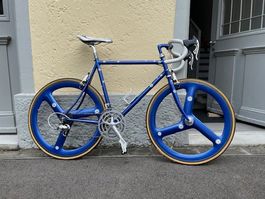Rene Gailett Rennvelo=Kunstwerk m. Campa Record+Delta