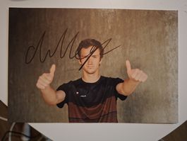 Daniil Medvedev Autogramm Tennis persönlich getroffen 13x18