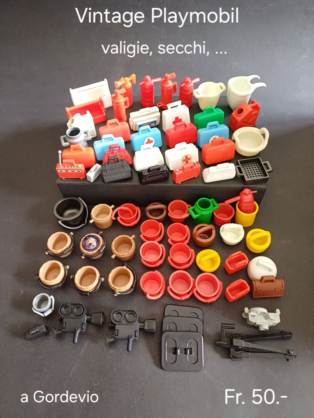 Playmobil Giocattoli: Playmobil vintage, valigie, secchi, ... – Usato da Gordevio venduto da bre_jwm5
