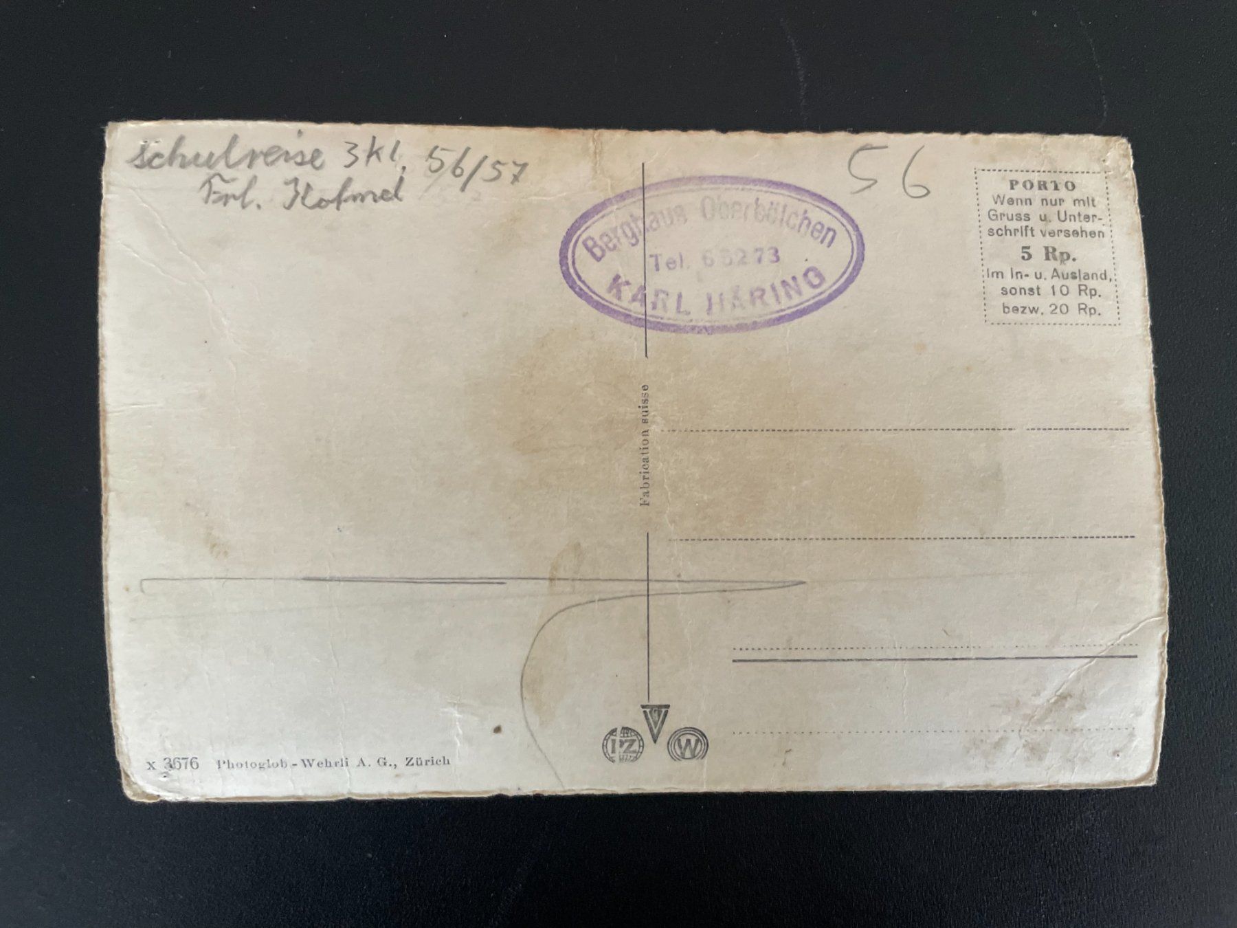 Cartes postales: AK SO Bölchenfluh – Défectueux à Thal par Danny82 1